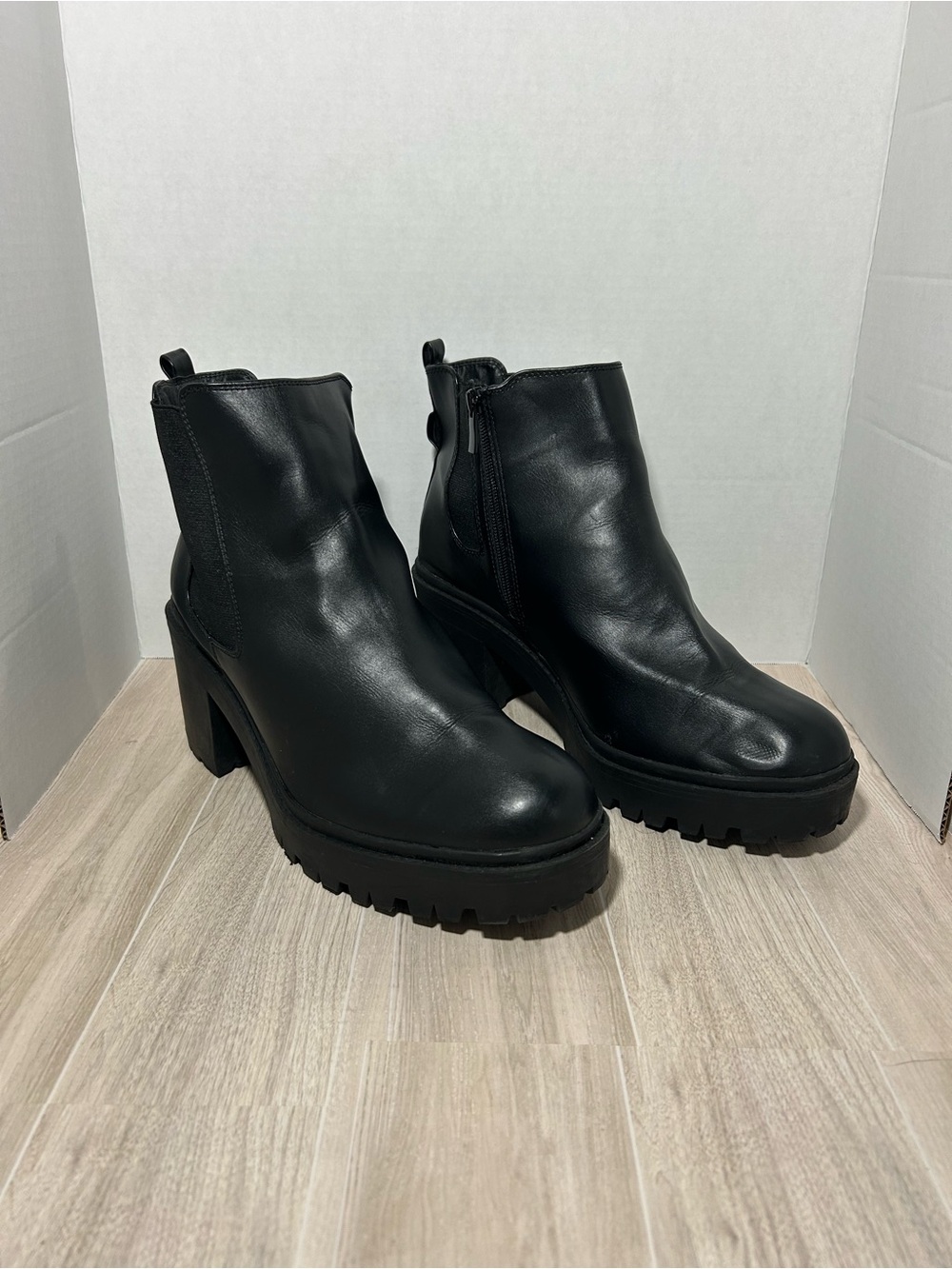Torrid | Women's Black Chunky Heel Chelsea Ankle Boots 13WW